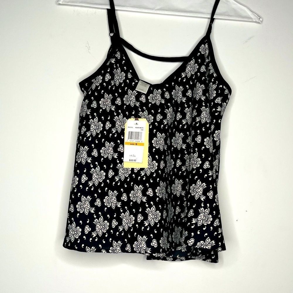 Black and white Camisole top. Small